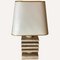Travertine Disc Table or Desk Lamp by Arch G Ulivieri, Italy, 1960s, Image 3