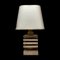 Travertine Disc Table or Desk Lamp by Arch G Ulivieri, Italy, 1960s, Image 10