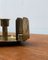 Vintage Brass Candle Holder with Matchbox Holder 17