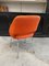 Space Age Orange Fabric Lounge Chair, Image 3