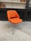 Space Age Orange Fabric Lounge Chair, Image 1