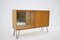 Upcycled Oak & Glass Cabinet, Czechoslovakia, 1960s 2