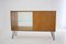 Upcycled Oak & Glass Cabinet, Czechoslovakia, 1960s 6