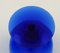 Blue Mouth Blown Art Glass Wine Glasses by Monica Bratt for Reijmyre, Set of 4 6