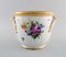 Hand-Painted Porcelain Saxon Flower Wine Cooler from Royal Copenhagen 3