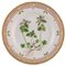 Hand-Painted Porcelain Flora Danica Dinner Plate from Royal Copenhagen 1