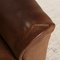 Brown Leather Ds 47 Two-Seater Couch from de Sede, Image 5