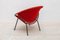 Fauteuils en Daim Naturel Jaune et Rouge par Hans Olsen, 1950s, Set de 2 14