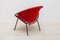 Gelbe und rote Sessel aus natürlichem Wildleder von Hans Olsen, 1950er, 2er Set 14