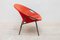 Gelbe und rote Sessel aus natürlichem Wildleder von Hans Olsen, 1950er, 2er Set 10