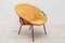 Yellow and Red Natural Suede Leather Lounge Chairs by Hans Olsen, 1950s, Set of 2 6