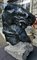 Statue Pferd aus schwarz lackiertem Zement Italien First 900 5