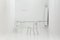 White Glossy Kamm 5 Coat Hanger by Zieta, Image 10
