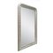 Neoclassical Rectangular Silver & Hand Carved Wood Mirror, Image 2