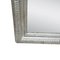 Neoclassical Rectangular Silver & Hand Carved Wood Mirror, Image 5