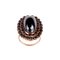 Golden Ring With Garnets, Image 1