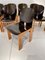 Model 121 8 Chairs and Dining Table by Afra and Tobia Scarpa for Cassina, Set of 9 8