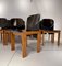 Model 121 8 Chairs and Dining Table by Afra and Tobia Scarpa for Cassina, Set of 9 7