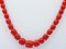 Coral & 18 Karat Yellow Gold Necklace 4