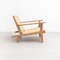 Wood and Rope Easy Armchair After Clara Porset, Image 17