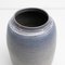 Blue Hand Painted Ceramic Vase, 1960, Image 8