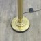 Brass Floor Lamp with Fabric Shade, 1960s, Image 3