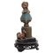 Mid-Century Holz Jungfrau Statue 1