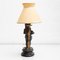 Early 20th Century Bronze and Wood Table Lamp 15