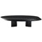 Brown Lacquered Wood Accordo Low Table by Charlotte Perriand for Cassina 5