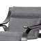 Grey Fabric Woodline Armchair by Marco Zanuso for Cassina 7