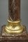 Marble and Gilded Bronze Columns, Set of 2 15