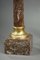 Marble and Gilded Bronze Columns, Set of 2 13