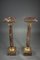 Marble and Gilded Bronze Columns, Set of 2 5