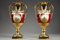 Restoration Period Porcelain Vases, Set of 2 3