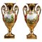 Restoration Period Porcelain Vases, Set of 2 1