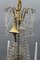 French Louis XVI Style Brass and Crystal Basket 9-Light Chandelier, Image 18