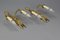 French Empire Style Gilt Bronze 2-Light Sconces, Early 20th Century, Set of 2, Image 13