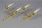 French Louis XVI Style 2-Light Gilt Bronze and Brass Sconces, Set of 2 11