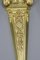 French Louis XVI Style 2-Light Gilt Bronze and Brass Sconces, Set of 2, Image 10