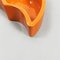 Jarrones italianos Mid-Century cilíndricos de cerámica naranja, años 70. Juego de 5, Imagen 6