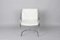 Italienischer Lens Chair aus weißem Leder & Stahl von Giovanni Offredi für Saporiti, 1968 3