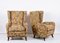 Mid-Century Italian Wool and Wood Armchairs by Paolo Buffa, 1950s, Set of 2 16