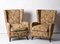 Mid-Century Italian Wool and Wood Armchairs by Paolo Buffa, 1950s, Set of 2 5