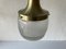 Lámpara colgante alemana de cristal de hielo pesado de Staff, años 60, Imagen 5