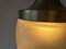 Lámpara colgante alemana de cristal de hielo pesado de Staff, años 60, Imagen 7
