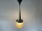 German Heavy Ice Glass Pendant Lamp from Staff, 1960s 4