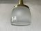 German Heavy Ice Glass Pendant Lamp from Staff, 1960s 9