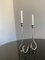 Italian Sheffield Candlestick for 2 Candles, 1970s, Image 7
