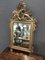 Small Louis XVI Style Mirror in Golden Wood 1