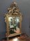 Kleiner Spiegel im Louis XVI Stil aus goldenem Holz 3